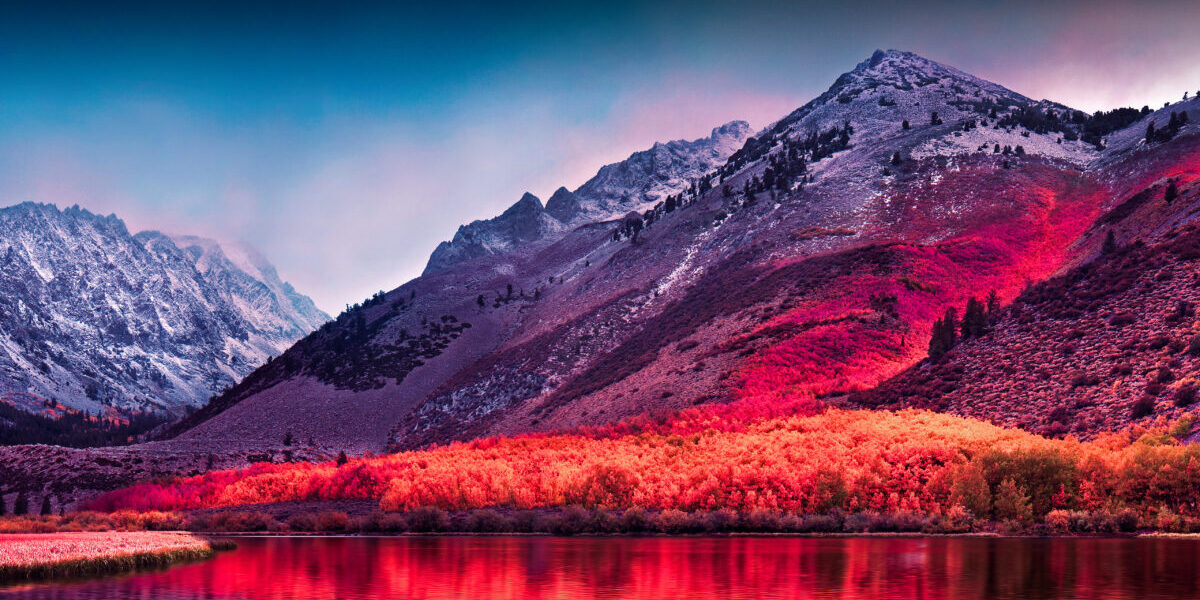 Sierra Nevada mountains 秋日塞拉纳瓦达山 特色图