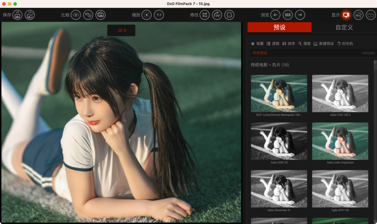 DxO FilmPack 7 For Mac 胶片效果模拟滤镜工具软件截图 第6张
