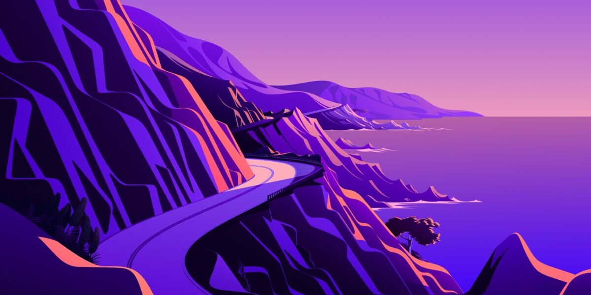 macOS Big Sur Coastline Wallpaper 壁纸  特色图