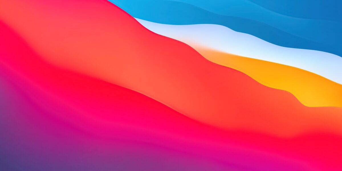 macOS Big Sur Gradient Wallpaper 壁纸 特色图