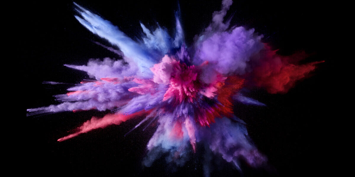 Color burst Splash Wallpaper 壁纸 特色图