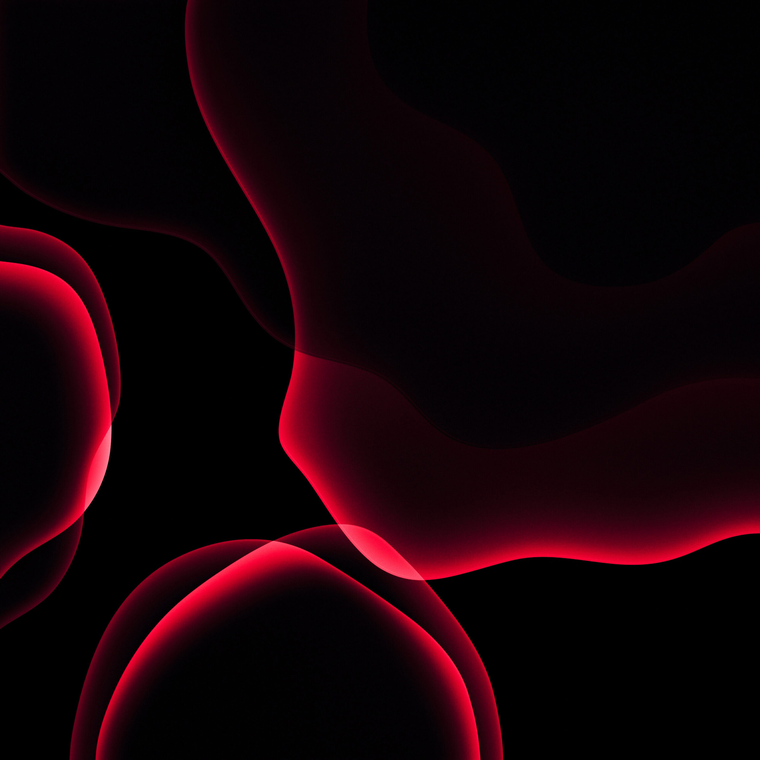 iOS 13 Red Wallpaper 壁纸